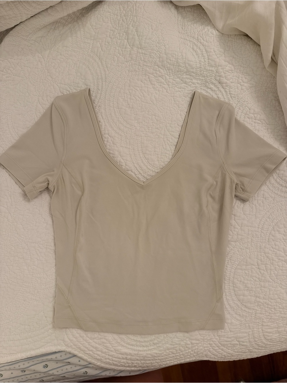 Lululemon Cream Tee